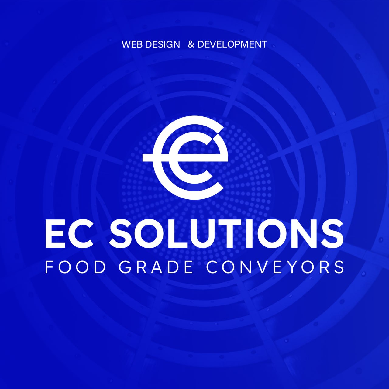 logo ec solutions blu